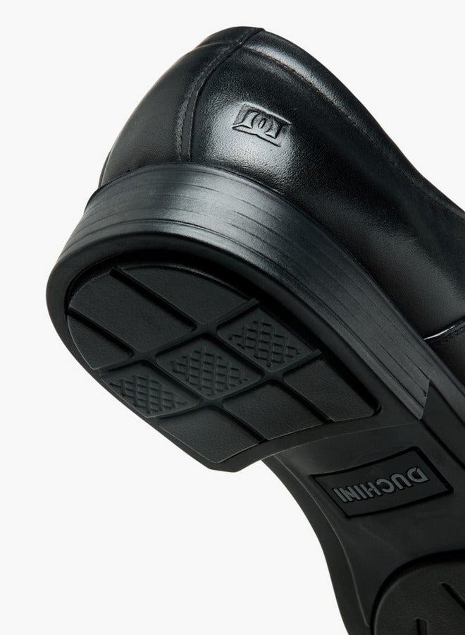 DUCHINI Men Slip-On Leather Oxford Shoes - Image 5